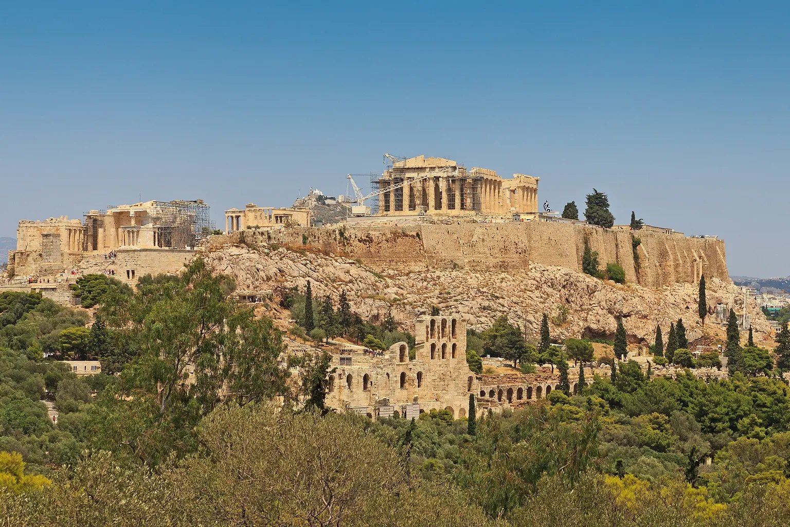 Acropole d'Athènes : le test réel des sites de réservation