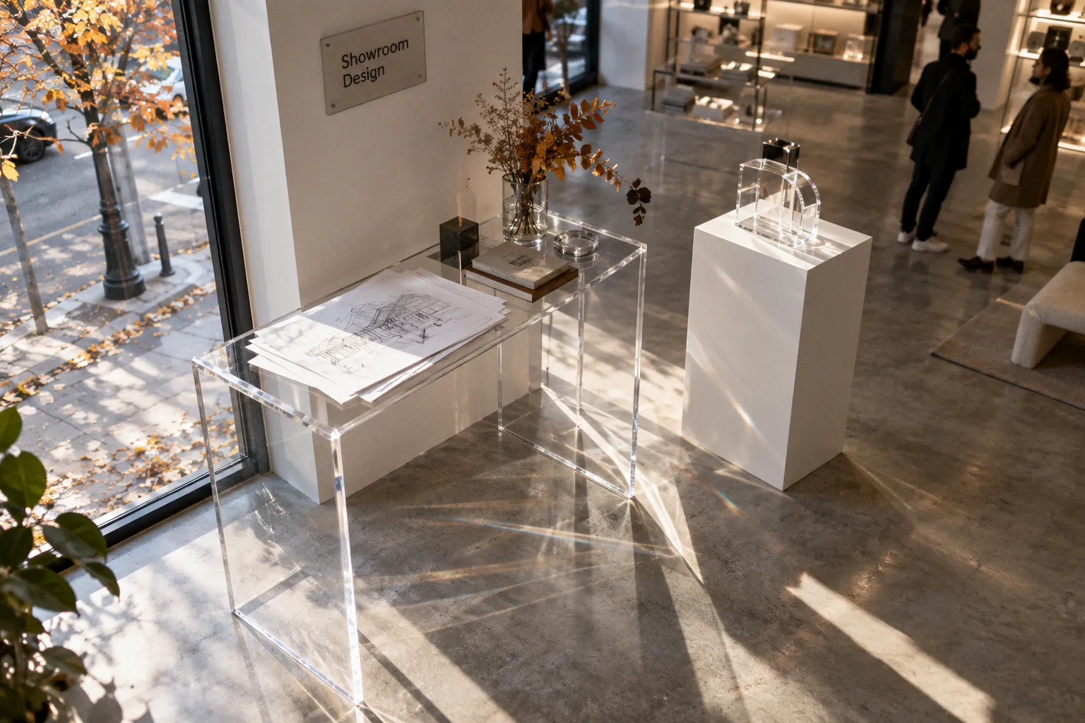 Agencement en plexiglas : les leçons de design du café Cinnamood à Barcelone