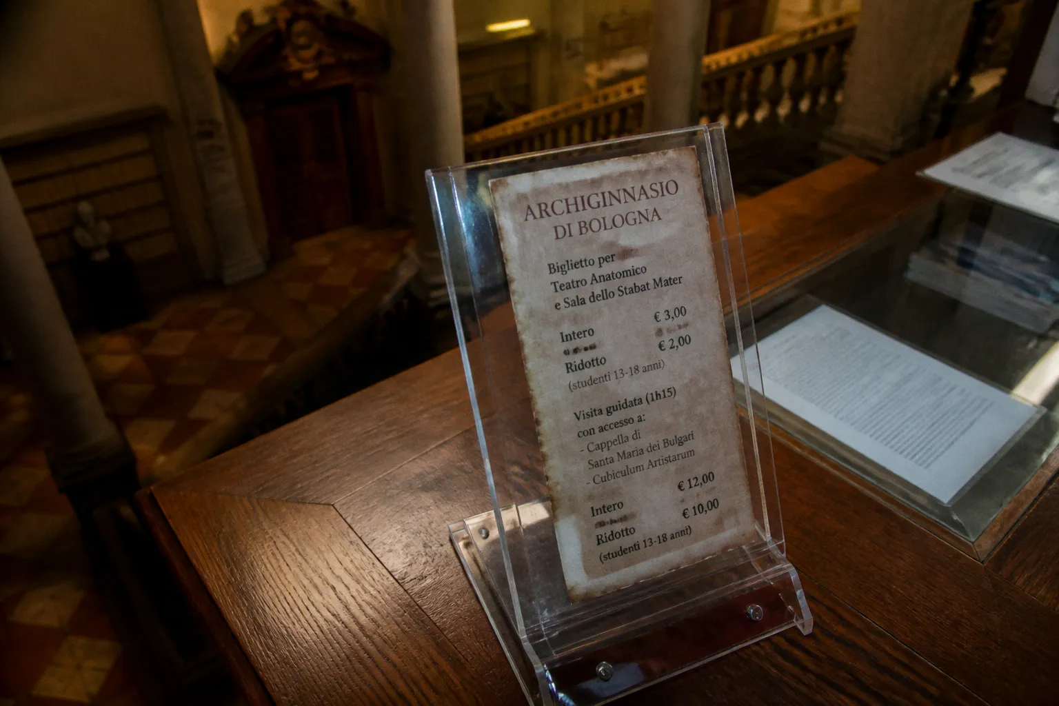 Archiginnasio de Bologne : quel billet choisir ?