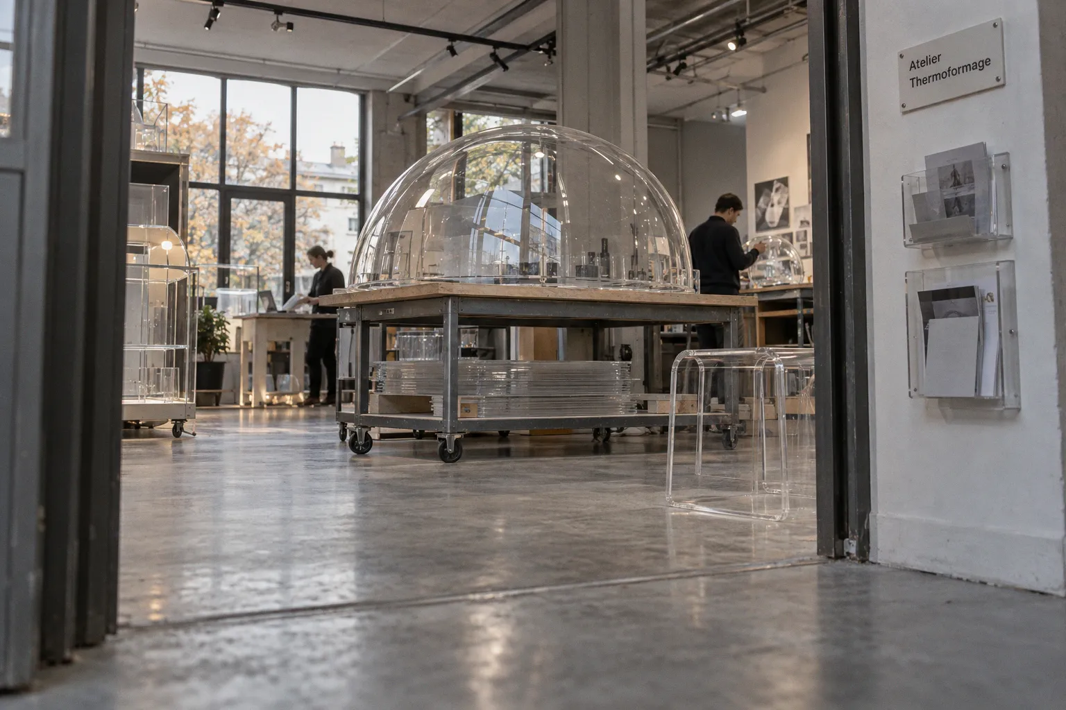 Architecture en PMMA : quand le thermoformage devient structure habitable à Hokkaido