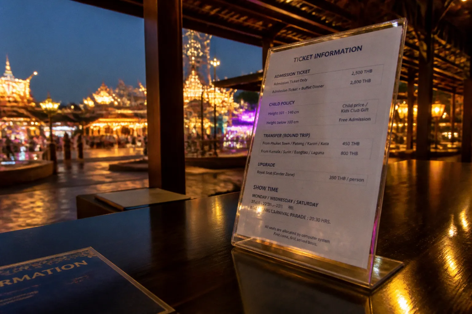 Carnival Magic billets : quelle formule choisir à Phuket ?
