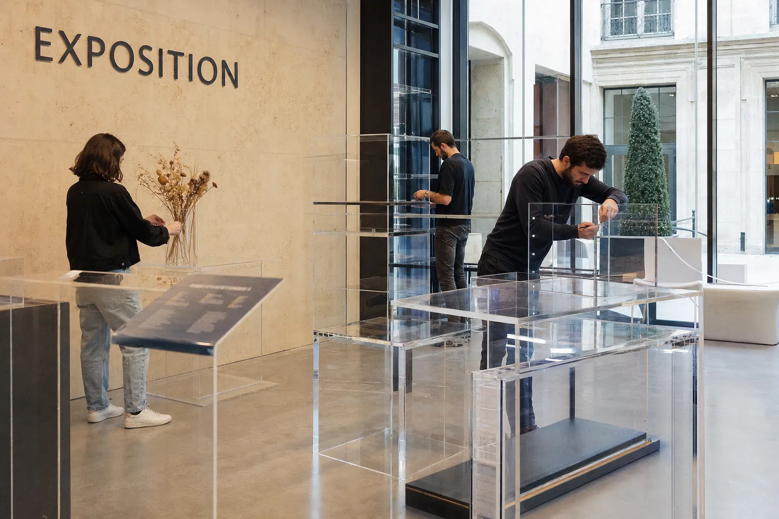 Design durable : repenser la scénographie en plexiglas