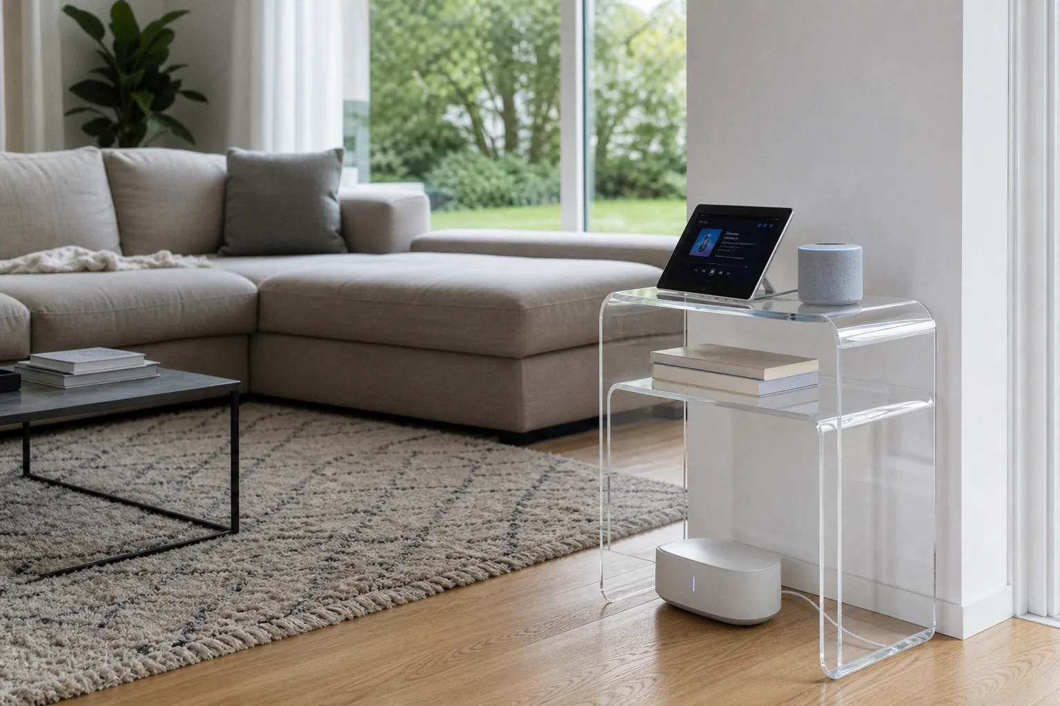 Intégrer vos objets connectés avec élégance grâce au mobilier en plexiglas
