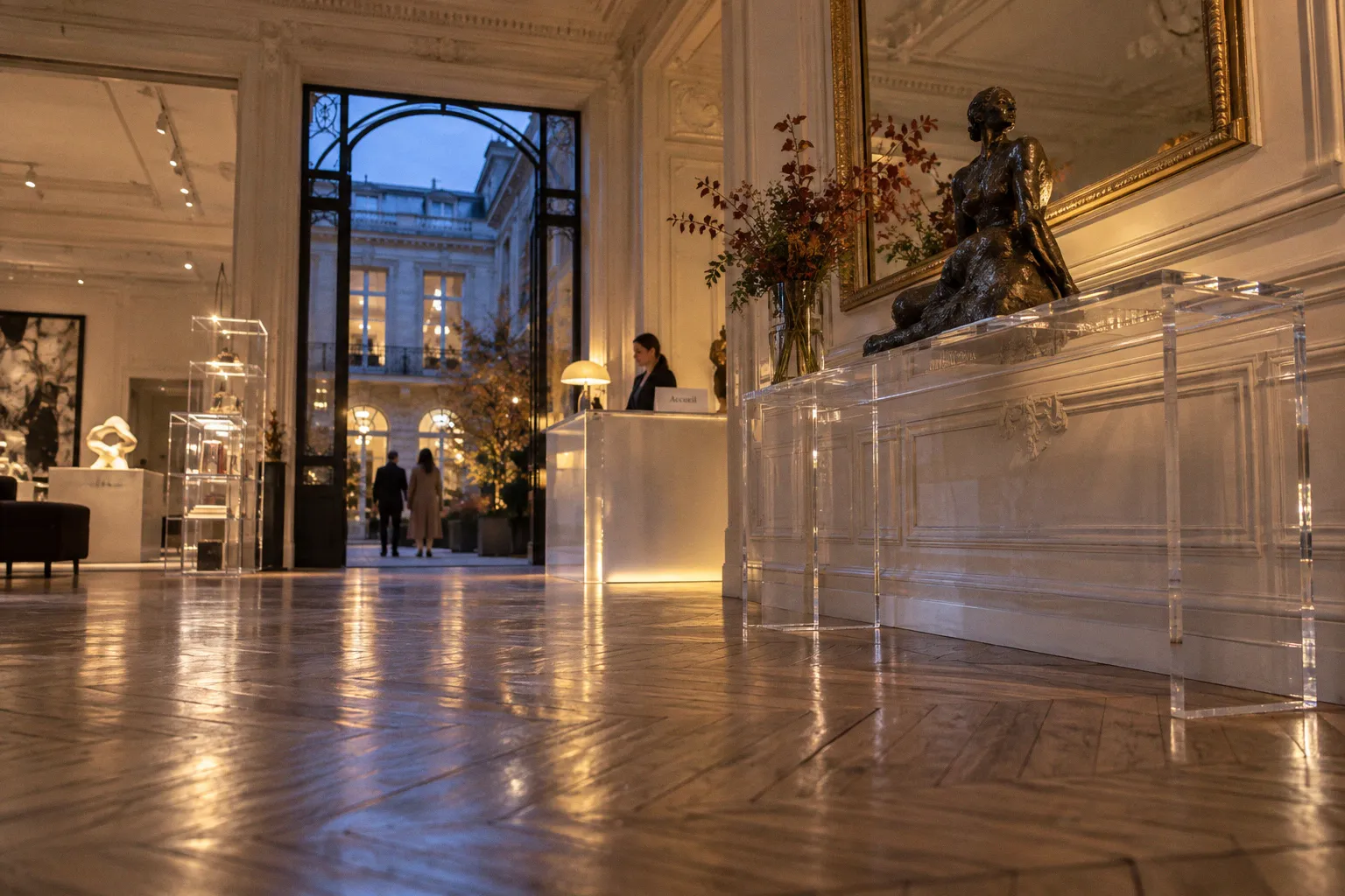Le plexiglas s'invite au Palacio de Santa Bárbara : quand l'artisanat redéfinit le design