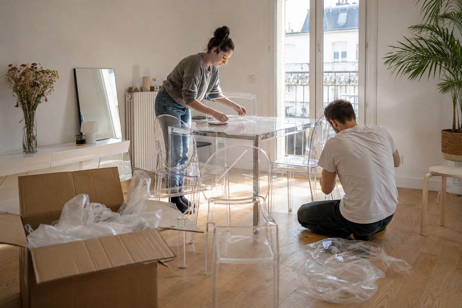 Mobilier en acrylique : les pièges du design minimaliste à prix cassé