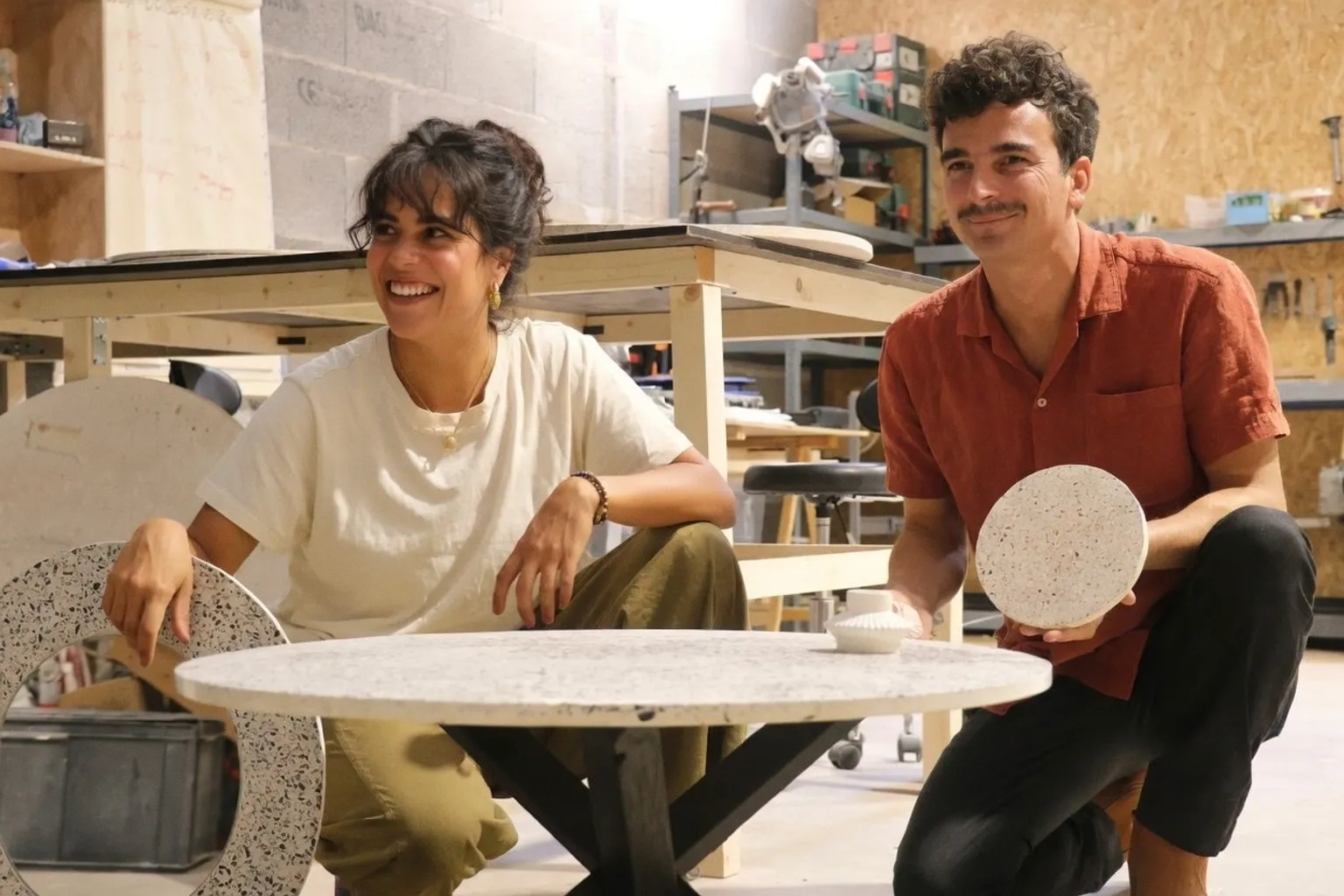 Oskkel : quand les coquillages bretons deviennent du mobilier design