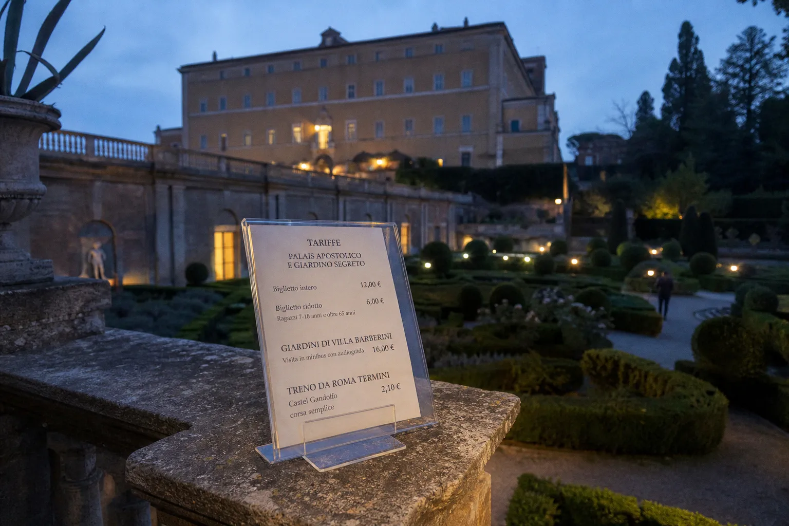 Palais et jardins de Castel Gandolfo : une visite rentable ?