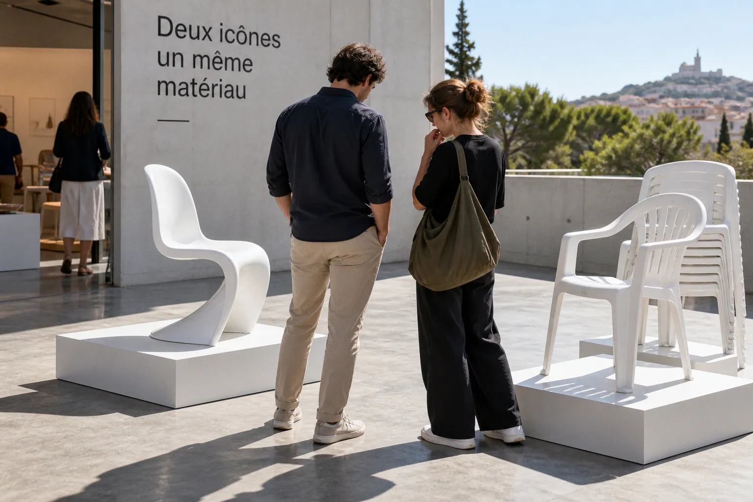 Panton Chair contre Monobloc : le duel des icônes en plastique