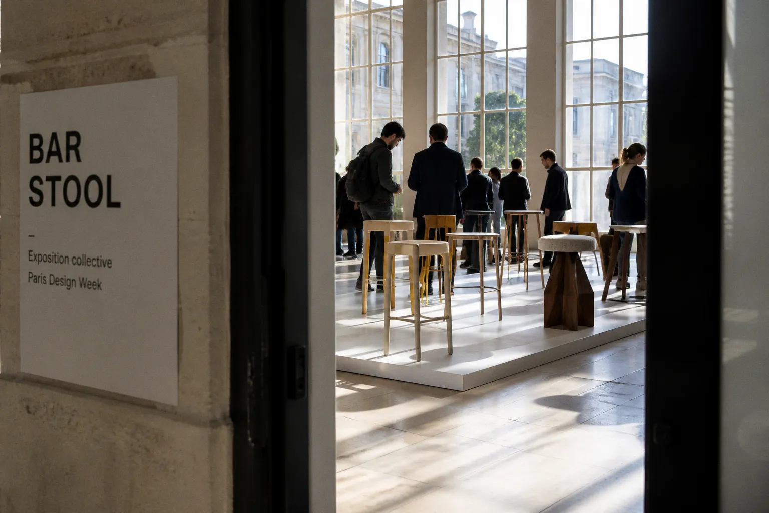 Paris Design Week : quand le tabouret de bar réinvente l'espace éphémère
