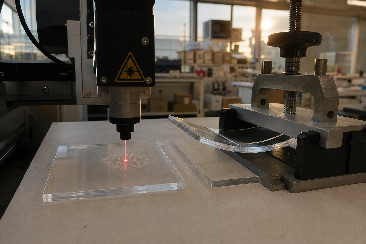 Plaque en plexiglas coulé ou extrudé : le match en 4 tests