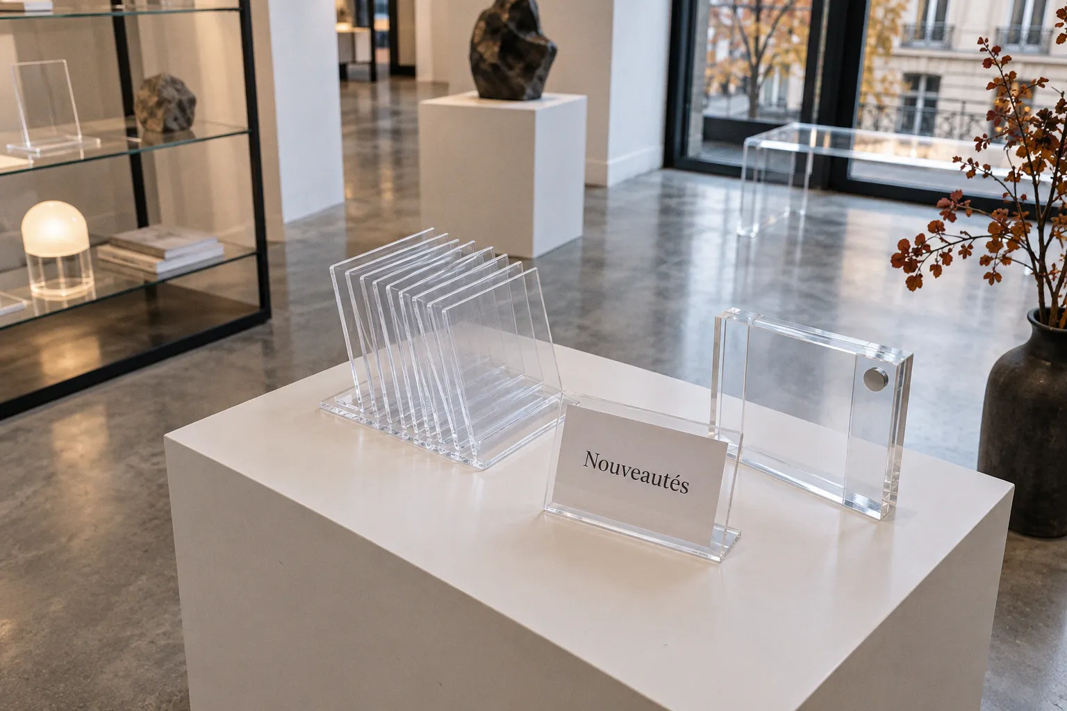 Porte-étiquette en plexiglas : trois modèles pour vos rayons