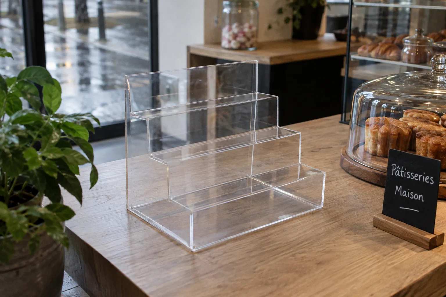 Présentoir plexiglas de comptoir : quatre critères pour bien choisir