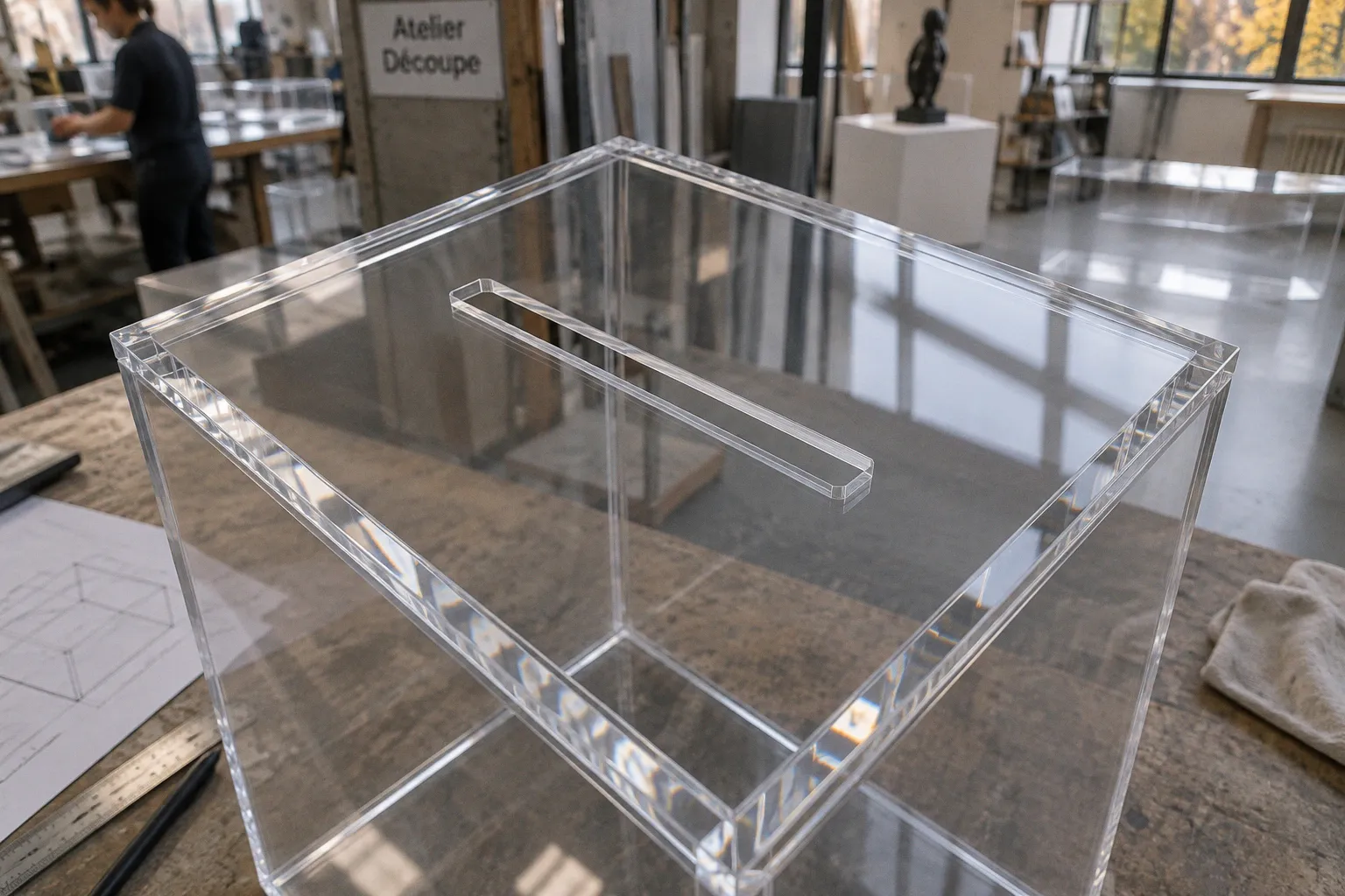 Urne en plexiglas : trois critères pour un choix durable