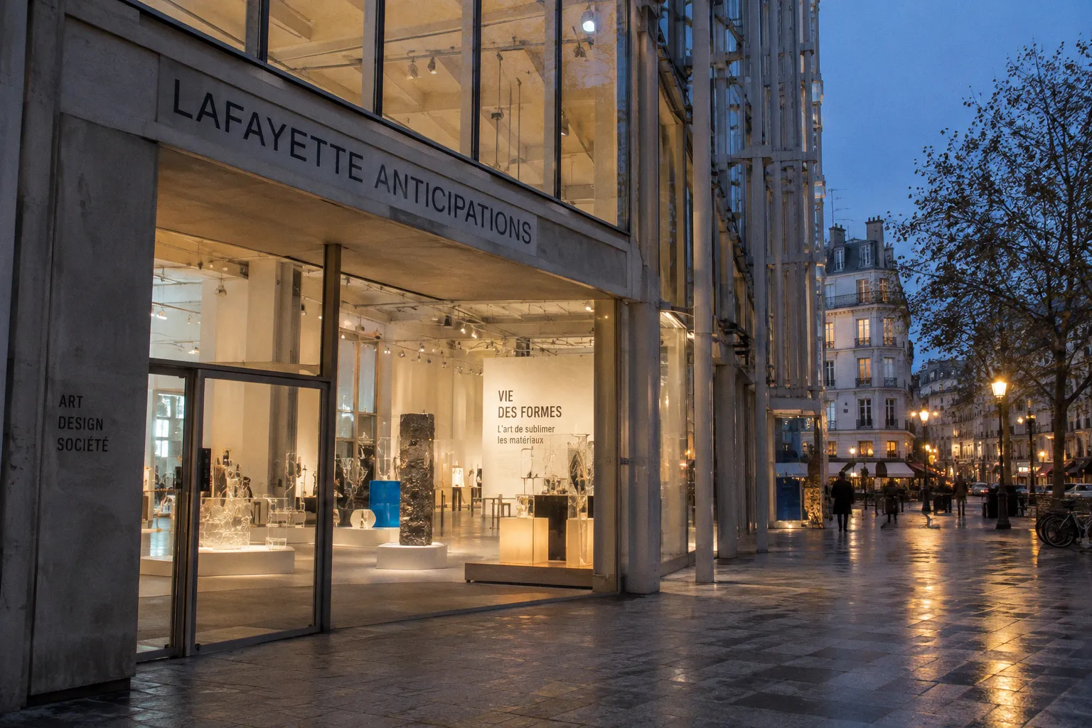 Vie des Formes : l'art de sublimer les matériaux à Lafayette Anticipations